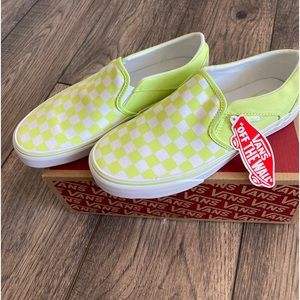 Vans canvas slip on new women’s size 8.5